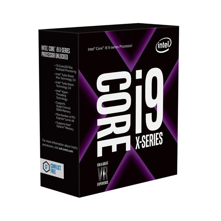 CPU Intel Core i9-7960X (2.8GHz turbo up to 4.2Ghz, 16 nhân 32 luồng, 22MB Cache, 165W) - Socket Intel LGA 2066