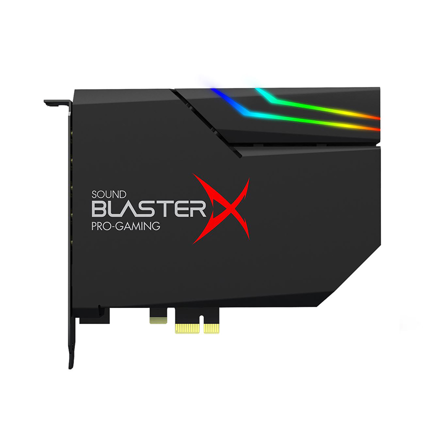 Card Sound Creative Blaster X AE-5 Pro Gaming DAC, LED RGB 7.1