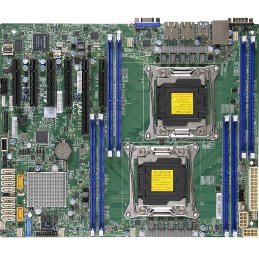 Mainboard Supermicro MBD-X10DRL-I-O (Intel C612, socket 2011-3, ATX, 8 khe RAM DDR4)